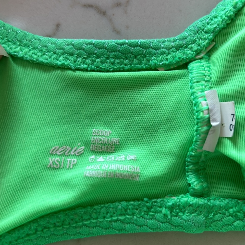 Aerie button front bikini, top, size XS - Picture 5 of 7